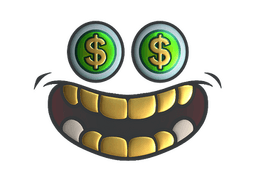 Sticker | Gold Teef (Foil)