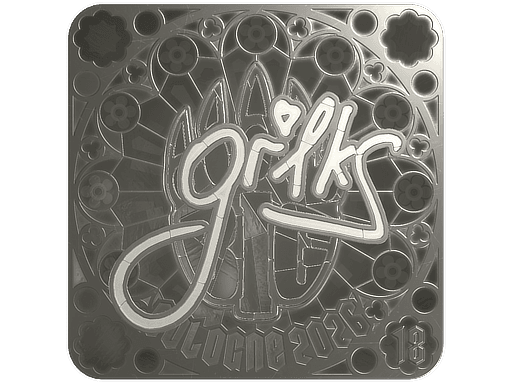 Sticker | gr1ks (Foil, Ranked) | Cologne 2026