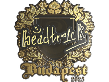 Sticker | headtr1ck (Gold) | Budapest 2025