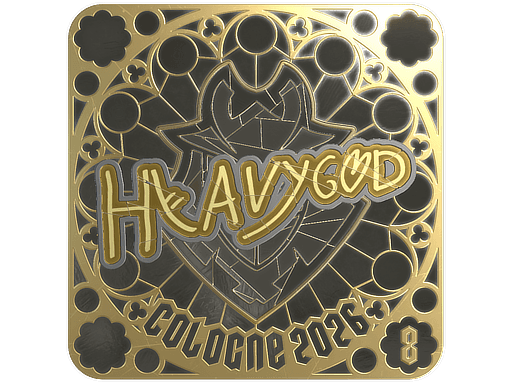 Sticker | Heavygod (Gold, Ranked) | Cologne 2026