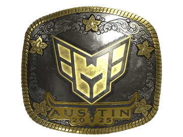 Sticker | HEROIC (Gold) | Austin 2025