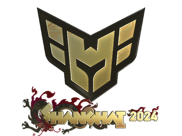 Sticker | HEROIC (Gold) | Shanghai 2024
