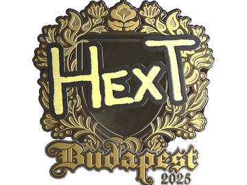 Sticker | HexT (Gold) | Budapest 2025