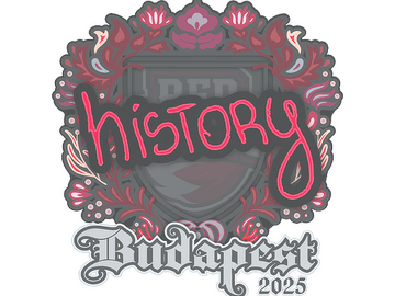 Sticker | History | Budapest 2025