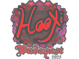 Sticker | HooXi | Budapest 2025