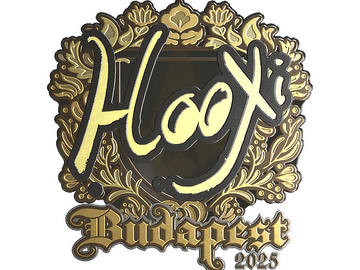 Sticker | HooXi (Gold) | Budapest 2025
