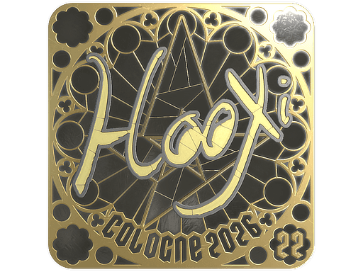 Sticker | HooXi (Gold, Ranked) | Cologne 2026