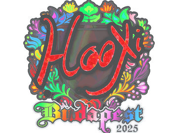 Sticker | HooXi (Holo) | Budapest 2025