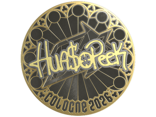 Sticker | HUASOPEEK (Gold) | Cologne 2026