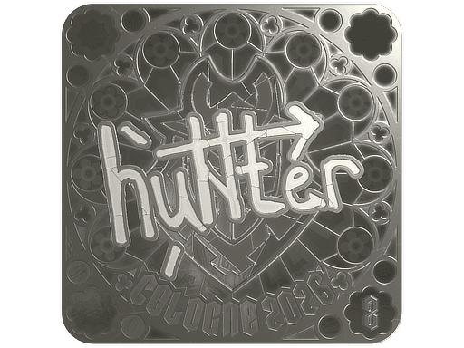 Sticker | huNter- (Foil, Ranked) | Cologne 2026