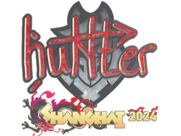 Sticker | huNter- (Glitter) | Shanghai 2024