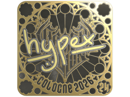 Sticker | hypex (Gold, Ranked) | Cologne 2026