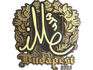 Sticker | iM (Gold) | Budapest 2025