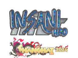 Sticker | insani (Glitter) | Shanghai 2024