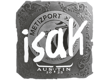 Sticker | isak (Foil) | Austin 2025