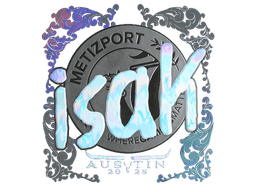 Sticker | isak (Holo) | Austin 2025