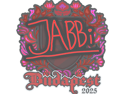 Sticker | jabbi | Budapest 2025