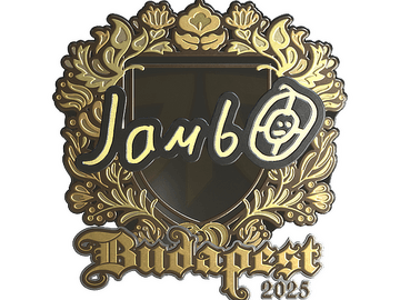 Sticker | jambo (Gold) | Budapest 2025