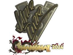Sticker | Jame (Gold) | Shanghai 2024