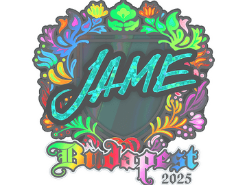 Sticker | Jame (Holo) | Budapest 2025