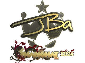Sticker | JBa (Gold) | Shanghai 2024