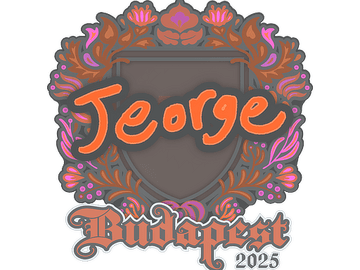 Sticker | jeorge | Budapest 2025