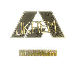 Sticker | jkaem (Gold) | Copenhagen 2024