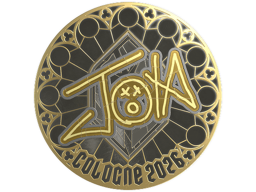 Sticker | JOTA (Gold) | Cologne 2026
