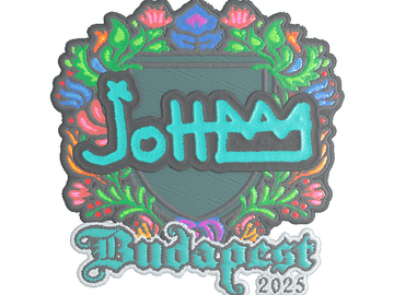 Sticker | jottAAA (Embroidered) | Budapest 2025