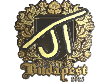 Sticker | JT (Gold) | Budapest 2025