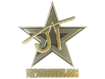 Sticker | JT (Gold) | Copenhagen 2024