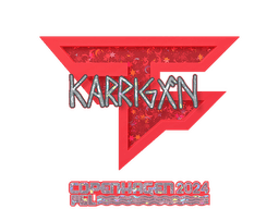 Sticker | karrigan (Glitter) | Copenhagen 2024