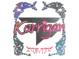 Sticker | karrigan (Holo) | Austin 2025
