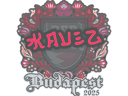 Sticker | kauez | Budapest 2025
