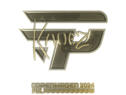 Sticker | kauez (Gold) | Copenhagen 2024