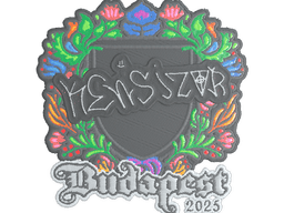 Sticker | kensizor (Embroidered) | Budapest 2025