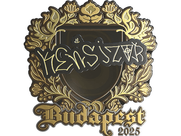 Sticker | kensizor (Gold) | Budapest 2025