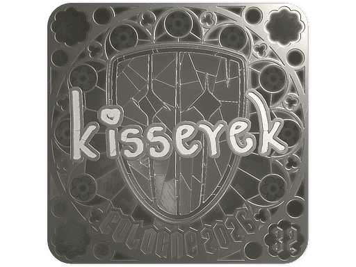 Sticker | kisserek (Foil, Ranked) | Cologne 2026