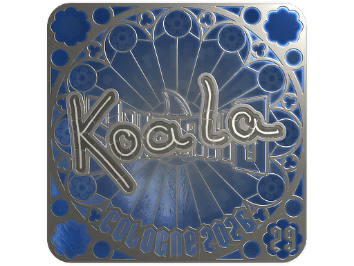 Sticker | koala (Foil, Ranked) | Cologne 2026