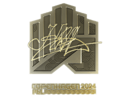 Sticker | Krad (Gold) | Copenhagen 2024