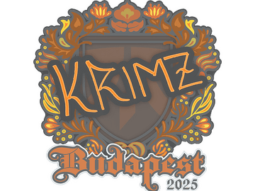 Sticker | KRIMZ | Budapest 2025