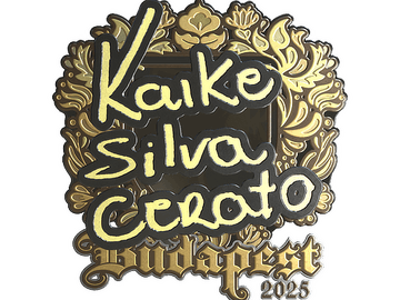 Sticker | KSCERATO (Gold) | Budapest 2025