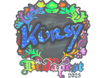 Sticker | Kursy (Holo) | Budapest 2025