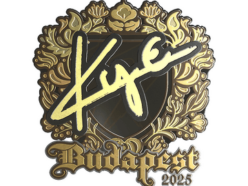 Sticker | kye (Gold) | Budapest 2025