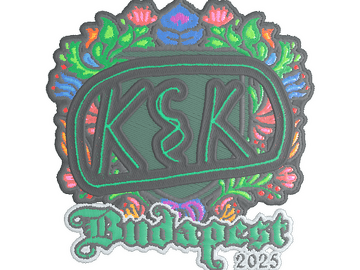 Sticker | kyousuke (Embroidered) | Budapest 2025