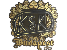 Sticker | kyousuke (Gold) | Budapest 2025