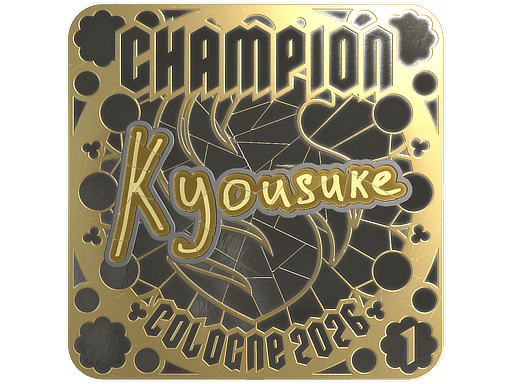 Sticker | kyousuke (Gold, Ranked) | Cologne 2026