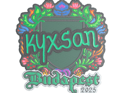Sticker | kyxsan (Embroidered) | Budapest 2025