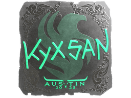 Sticker | kyxsan (Foil) | Austin 2025