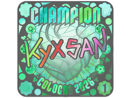 Sticker | kyxsan (Holo, Ranked) | Cologne 2026